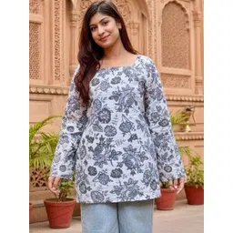 BAESD Floral Print Cotton Top-picture-17