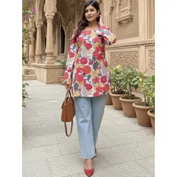 BAESD Floral Print Cotton Top image 4