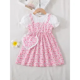 BAESD Floral Print Fit & Flare Dress-picture-34