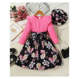 BAESD Floral Print Fit & Flare Dress-picture-10