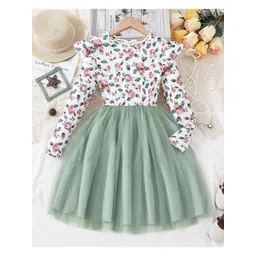 BAESD Floral Print Fit & Flare Dress-picture-28