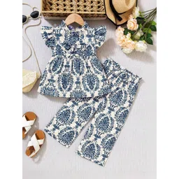 BAESD Floral Print Flared Sleeve A-Line Midi Dress-picture-11