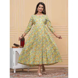 BAESD Floral Print Maternity Maxi Dress-picture-13