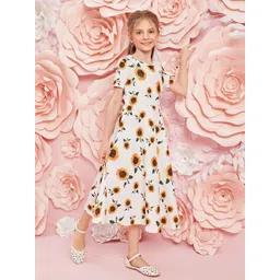 BAESD Floral Printed Fit & Flare Midi Dress-picture-48