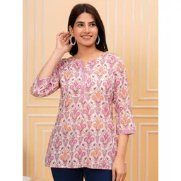 BAESD Floral Printed Round Neck Top-picture-16