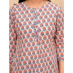BAESD Floral Printed Round Neck Top image 5