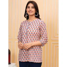 BAESD Floral Printed Round Neck Top image 4