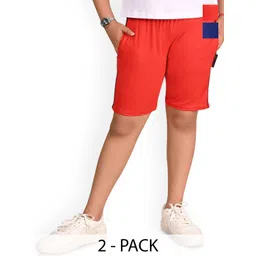 BAESD Girl Pack Of 2 Slim Fit High-Rise Bermuda-picture-35