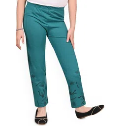 BAESD Girls Bottom Printed Regular Fit Mid-Rise Cotton Regular Trousers-picture-32