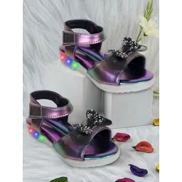 BAESD Girls Bow Detailed LED Flats-picture-15