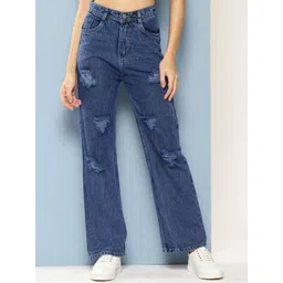 BAESD Girls Comfort Relaxed Fit Highly Distressed Heavy Fade Stretchable Jeans-picture-21