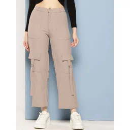 BAESD Girls Comfort Straight Fit Mid-Rise Chinos Trousers-picture-35