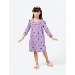 BAESD Girls Conversational Printed Nightdress-picture-19