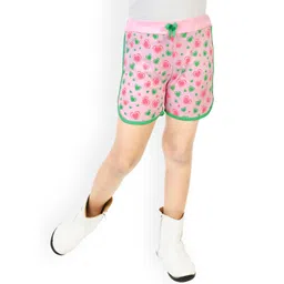 BAESD Girls Conversational Printed Pure Cotton Shorts-picture-32