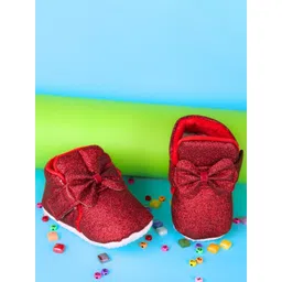 BAESD Girls Cotton Shimmer Booties-picture-32