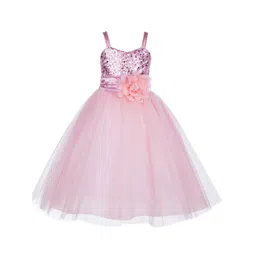 BAESD Girls Embellished Fit & Flare Party Dress-picture-41