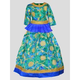 BAESD Girls Embellished Sequinned Ready to Wear Lehenga &-picture-50