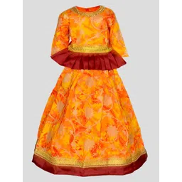 BAESD Girls Embellished Sequinned Ready to Wear Lehenga &-picture-25