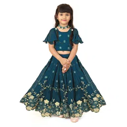 BAESD Girls Embroidered Ready to Wear Lehenga and Choli-picture-49