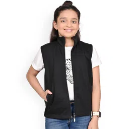 BAESD Girls Fleece Lightweight Open Front Jacket-picture-34