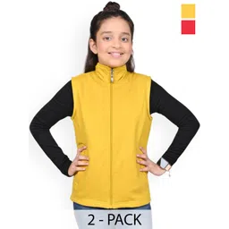 BAESD Girls Fleece Lightweight Open Front Jacket-picture-17