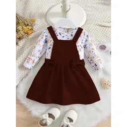 BAESD Girls Floral Print A-Line Dress-image-32