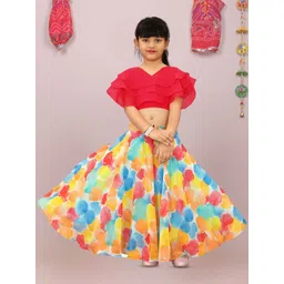 BAESD Girls Geometric Printed Ready to Wear Lehenga Choli-picture-39