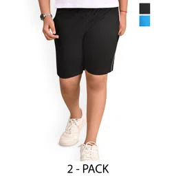 BAESD Girls Pack of 2 Regular Fit High-Rise Shorts-picture-58