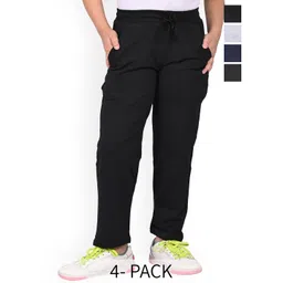 BAESD Girls Pack Of 4 Regular Fit Mid Rise Track Pants-picture-16