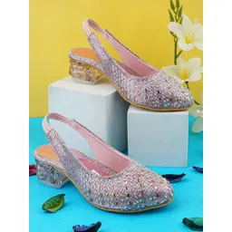 BAESD Girls Party Block Mules-picture-13