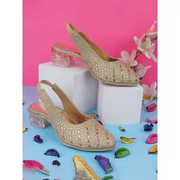 BAESD Girls Party Block Mules-picture-26