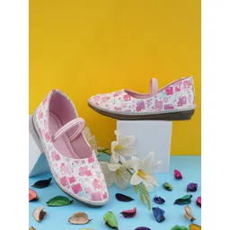 BAESD Girls Pointed Toe Embellished Ballerinas-picture-31