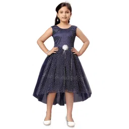 BAESD Girls Polka Dots Printed Fit & Flare Dress-picture-33