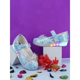 BAESD Girls Printed Ballerinas with Laser Cuts Flats-picture-15