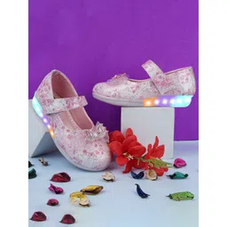 BAESD Girls Printed Ballerinas with Laser Cuts Flats-picture-16