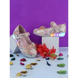 BAESD Girls Printed Ballerinas with Laser Cuts Flats-picture-16