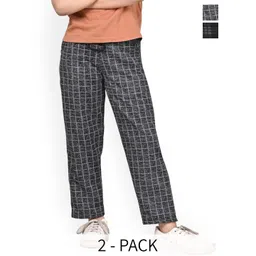 BAESD Girls Printed Pack Of 2 Dry-Fit Track Pants-picture-41