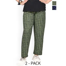 BAESD Girls Printed Pack Of 2 Dry-Fit Track Pants-picture-40