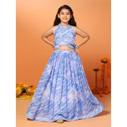 BAESD Girls Printed Ready to Wear Lehenga &-picture-17