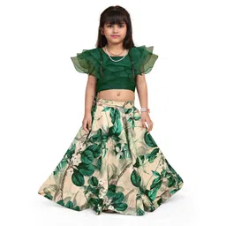 BAESD Girls Printed Ready to Wear Lehenga & Blouse-picture-30
