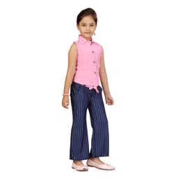 BAESD Girls Printed Shirt with Trousers image 1