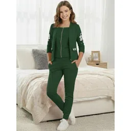 BAESD Girls Printed T-shirt and Shirt with Trousers-picture-21