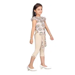 BAESD Girls Printed Top with Capris-picture-29