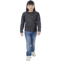 BAESD Girls Printed Wool Round Neck Tshirts-picture-19