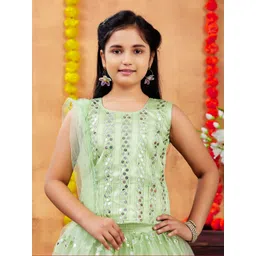 BAESD Girls Ready to Wear Lehenga & Blouse Net-picture-28