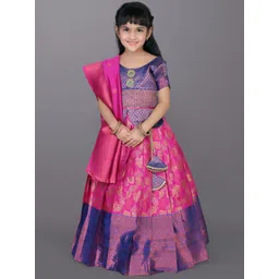 BAESD Girls Ready to Wear Lehenga & Blouse With Dupatta-picture-23
