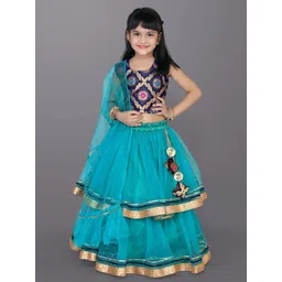 BAESD Girls Ready to Wear Lehenga & Blouse With Dupatta-picture-34
