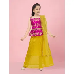BAESD Girls Ready to Wear Lehenga & Blouse With Dupatta-picture-24