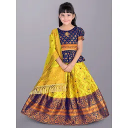 BAESD Girls Ready to Wear Lehenga & Blouse With Dupatta-picture-17