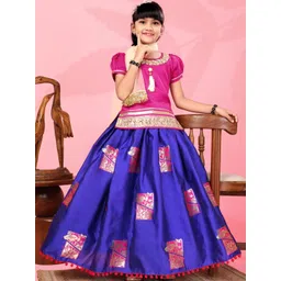 BAESD Girls Ready to Wear Lehenga & Blouse With Dupatta-picture-33